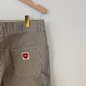 Carhartt Work in Progress Off-White & Navy Terrell Jeans